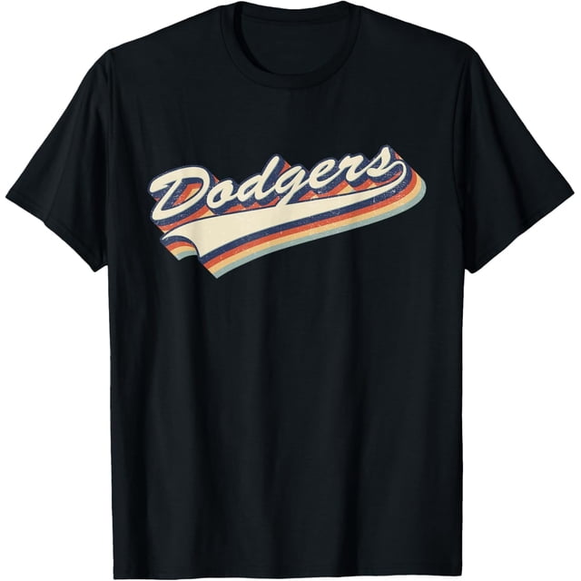 Camiseta vintage de los Dodgers con nombre retro de los años 70, 80, 90, regalo para hombres y mujeres