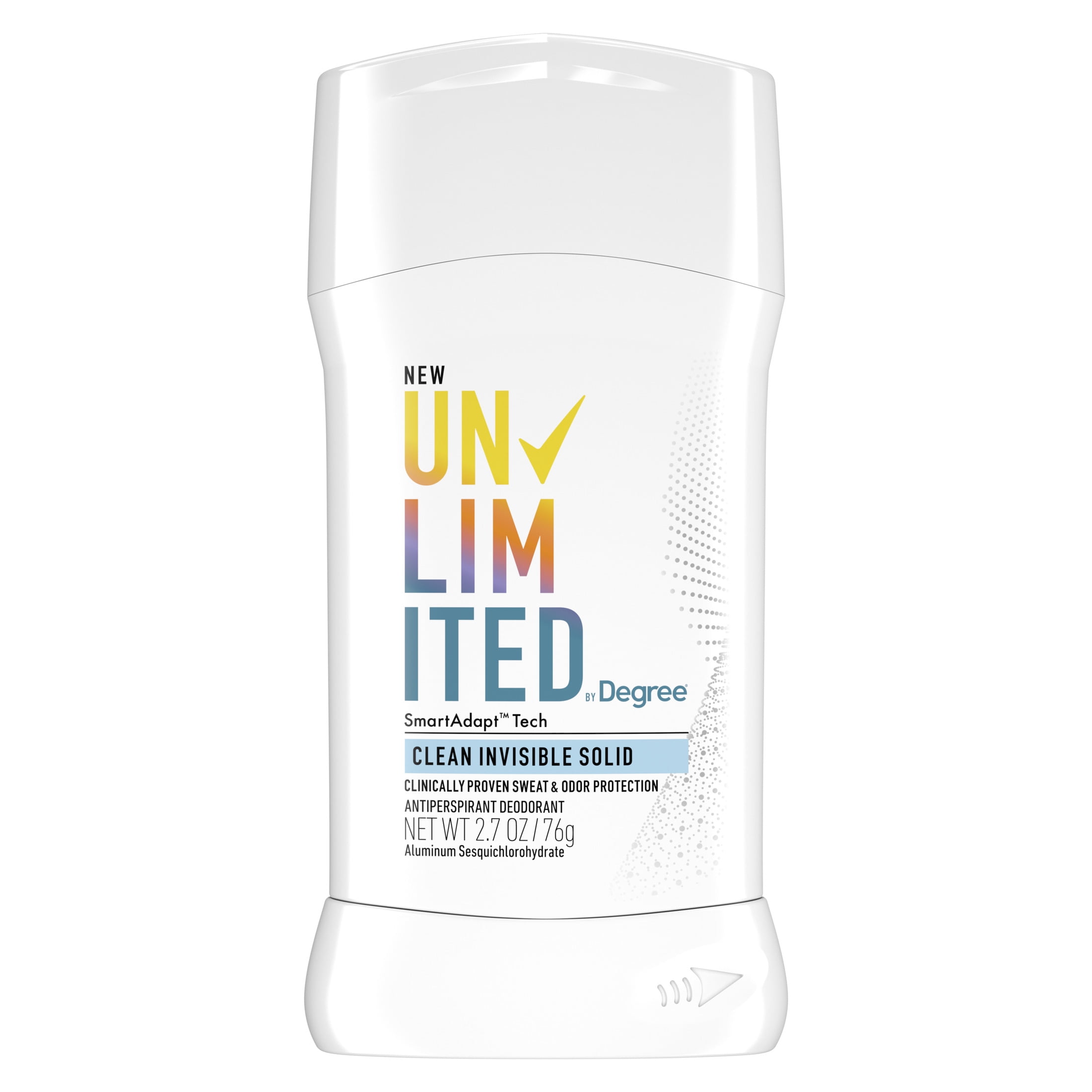 Degree Unlimited Antiperspirant Deodorant Clean, 2.7 oz