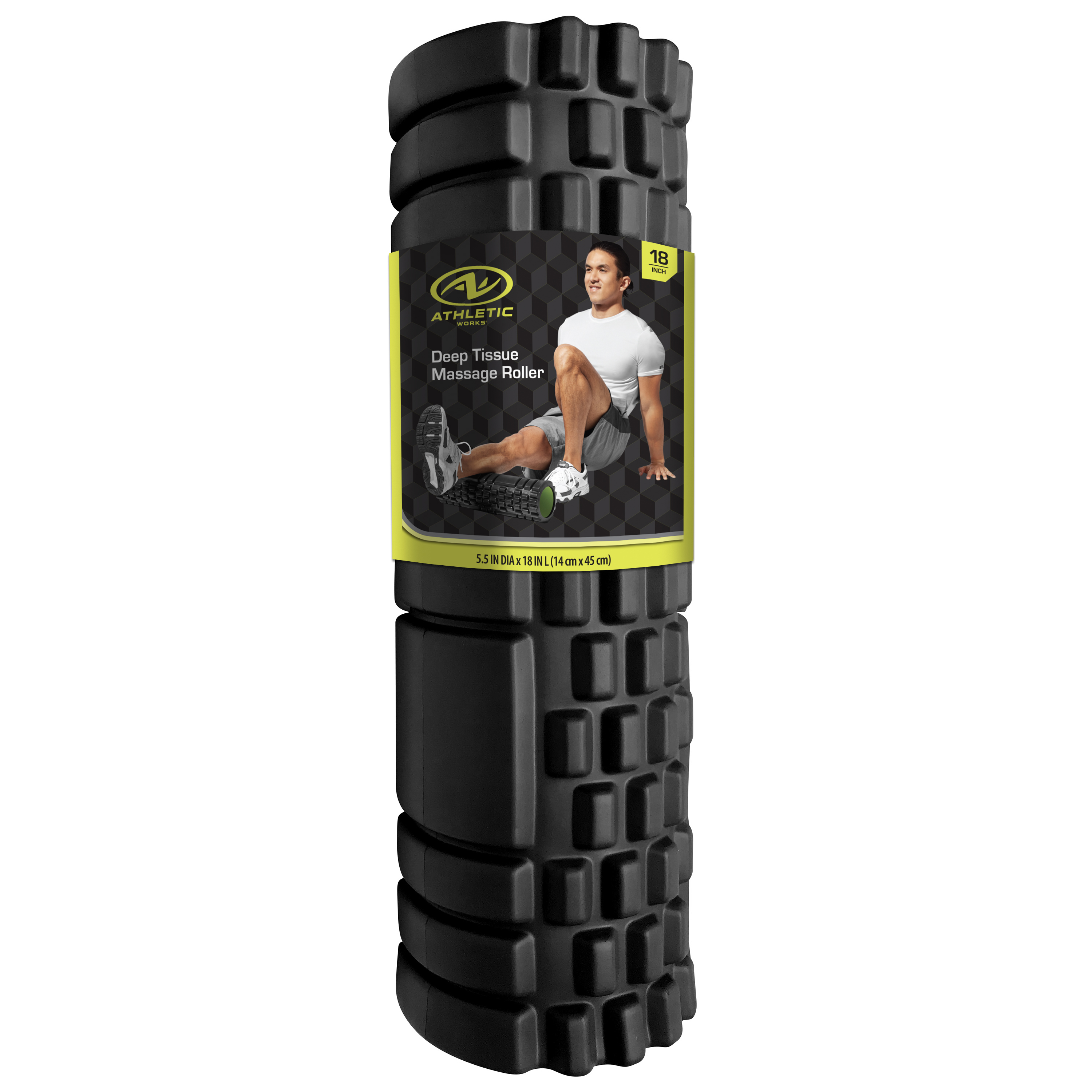 Athletic Works Deep Tissue Foam Roller 18 In photo 3