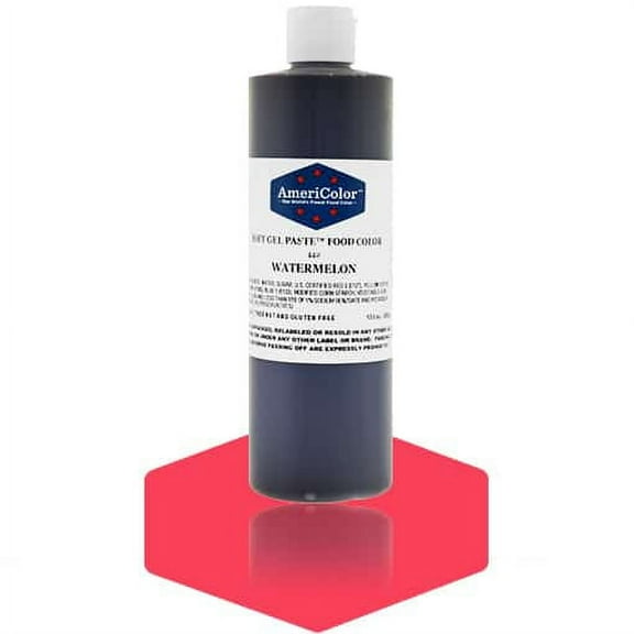AmeriColor, Soft Gel Paste Food Color, Watermelon 13.5 oz