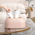 thumbnail image 4 of Nordic Striped Tissue Box Holder High Quality Toilet Paper Box Table Napkin Holder Car Tissue Paper Dispenser Home Decoration, 4 of 5