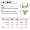 thumbnail image 6 of Wukai Twig Sloth Women's Bikini Set Two Piece,wimsuit High Waisted V Neck Twist Front Adjustable Spaghetti Straps Bathing Suit-X-Large, 6 of 7