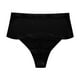 thumbnail image 4 of Braguitas tanga de cintura alta para mujer - Nylon spandex ligero, diseño de corte alto, cómodas para el uso diario, 4 of 4