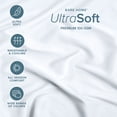 thumbnail image 4 of Bare Home 2-Pack Fitted Sheets - Premium 1800 Collection - Ultra-soft - Deep Pocket - Full, White, 4 of 7