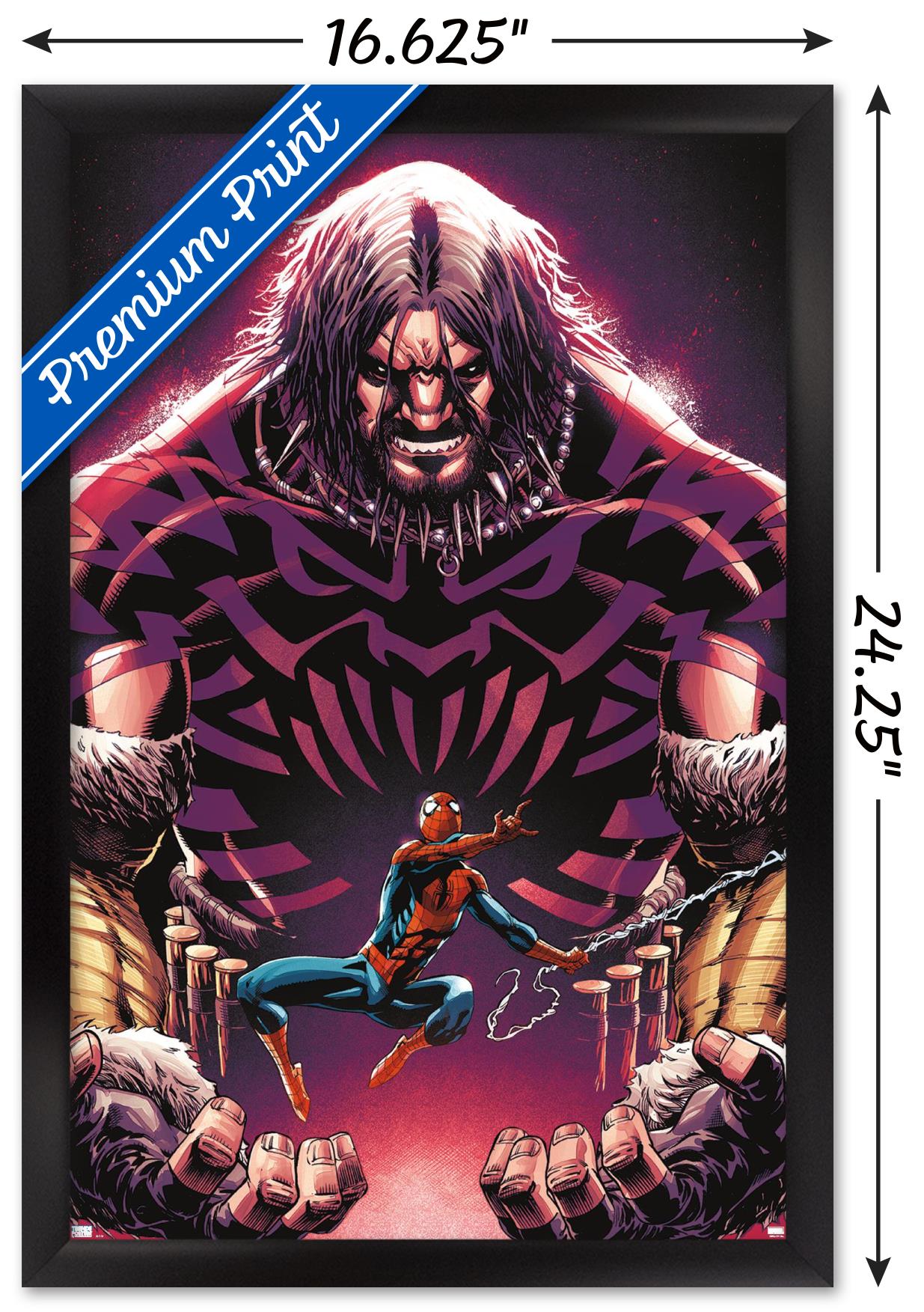 Marvel Kraven The Hunter - Amazing Spider-Man #17 Wall Poster, 14.725" x 22.375" Framed