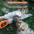 thumbnail image 3 of TOPSHAK TS-DS2 8-Inch Folding Saw SK-5 Carbon Steel, Safe Storage, for Cutting Timbers, Garden Pruning, Bamboo, PVC/ ABS Pipes, 3 of 9