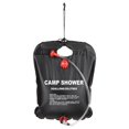 thumbnail image 4 of Bolsa de ducha portátil para ducha de campamento Bolsa de ducha solar de 20 l/5 galones con manguera extraíble y cabezal de ducha conmutable de encendido y apagado para acampar al aire libre, 4 of 5