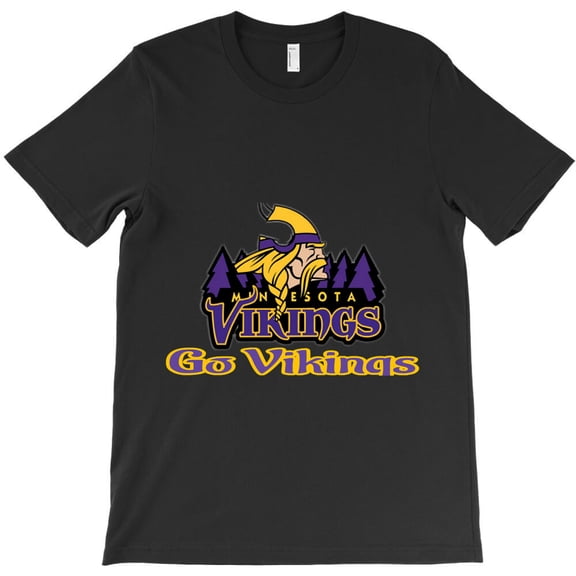 Go Vikings, Minnesota Football Team Fan Graphic Design For G14938 Unisex T-Shirt, Up to Size 5XL