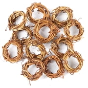 36pc Mini Grapevine Wreaths - for DIY Ornaments, Fall Decor and Displays - Factory Direct Craft