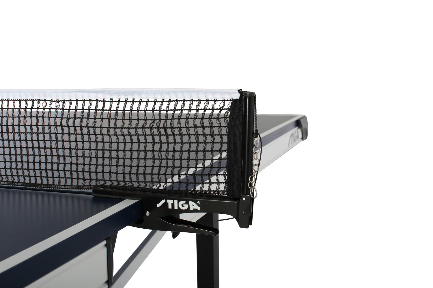 STIGA Premium Clipper 72” Regulation Table Tennis Net and Post Set with Easy Set 
