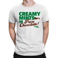 thumbnail image 2 of Officially Licensed Junior Mints Creamy Mints in Pure Chocolate Men's T-shirt, 2 of 3