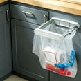 thumbnail image 4 of Foldable Trash Rack Wall Mounted Garbage Holder Odor Proof Space Saving Kitchen Bin Easy Install Durable Foldable Design, Odor Control Storage, for Kitchen Bathroom RV Apartment Use, 4 of 9