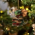 thumbnail image 1 of Ornement de Lecture Bébé 2D Livre de Lecture Décoration Festive Arbre en Acrylique Plat Suspendu, 1 of 6