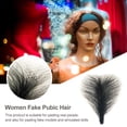 thumbnail image 2 of Body Hair Fake Pubic Hair Stickers Silicone Doll Simulation Hair{ W3I5, 2 of 8