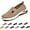 Brown, variant on Women's Orthopedic Breathable Shoes,Women Woven Orthopedic Breathable SoftShoes Arch Support Slip-On Sneakers, Indoor Outdoor Casual Walking Anti-Skid Sports Shoes