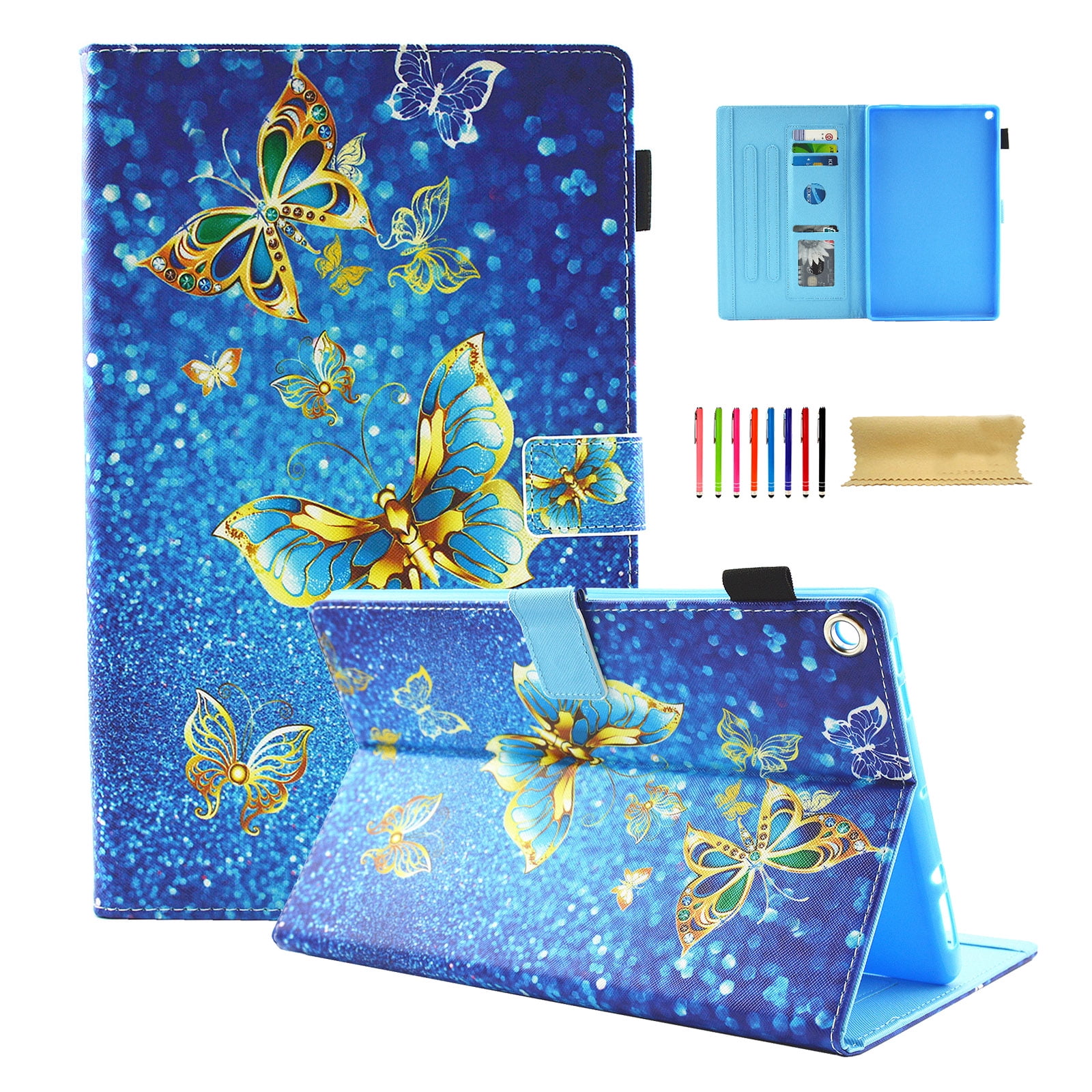 Kindle Fire HD 8 (7th Generation 2017, 8th Generation 2017) Case, Dteck