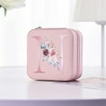 thumbnail image 4 of Bdday P U Simples Storage Jewelry Box 26 Printed Letter Jewelry Box Portable Jewelry Storage Box Earrings Ring Box, 4 of 4