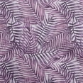 thumbnail image 1 of oneOone Tissu Popeline de Coton Violet Feuilles Matériel de Robe Tissu Imprimé Tissu au Mètre 42 Pouces de Large, 1 of 5