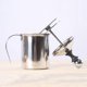 thumbnail image 2 of Stainless Steel Double Layer Hand Milk Frother Coffee Foaming Pump (800ml), 2 of 5