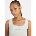 thumbnail image 3 of No Boundaries Lace Tank Top and Capri Pants Sleep Set, 2-Piece, Women's XXS-3X, 3 of 4