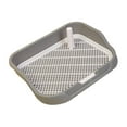 thumbnail image 4 of Fzaqwen Dog Potty Toilet ,Pet Training Toilet, Reusable with Removable Post Puppy Toilet Light Gray, 4 of 9