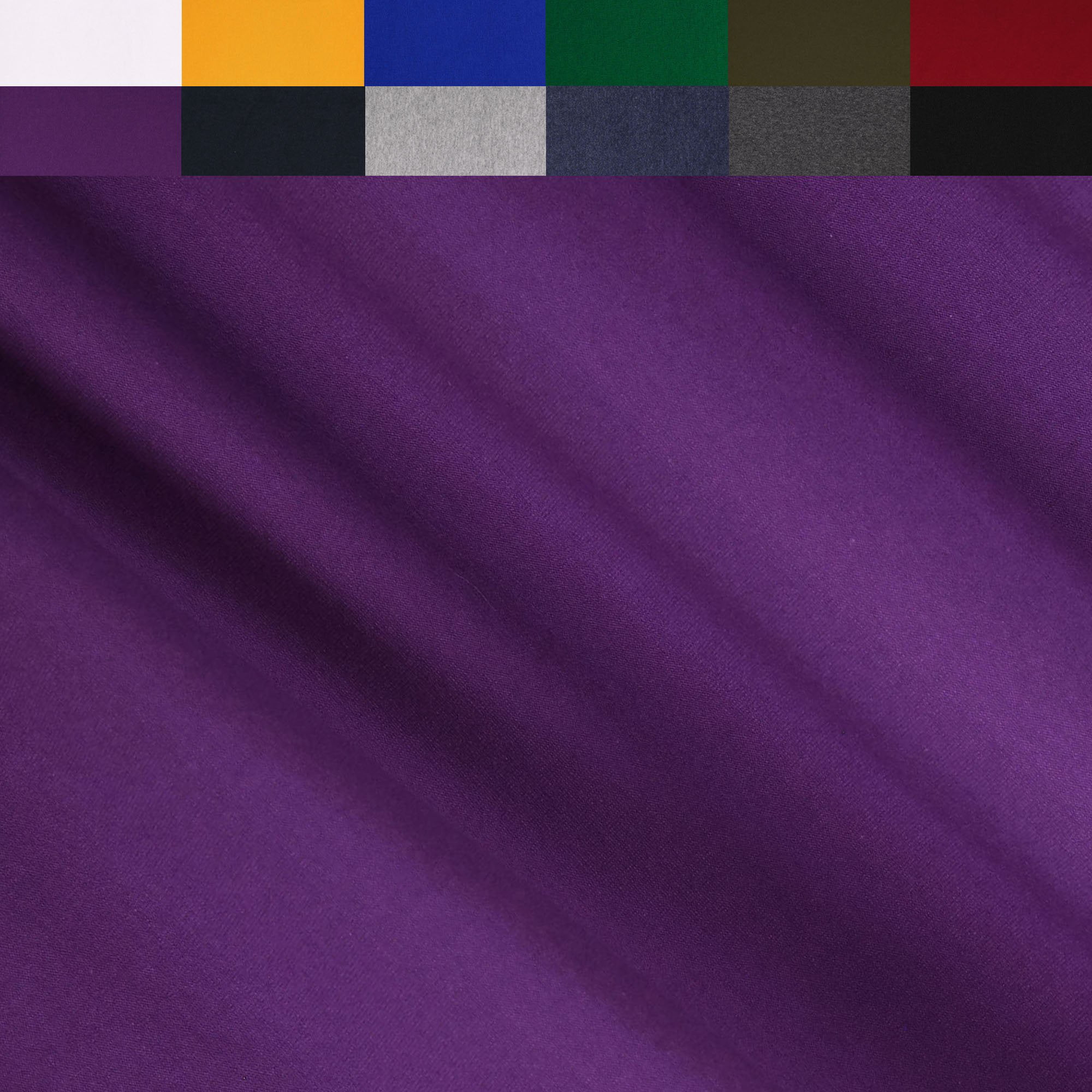 220GR - 2 Yards FabricLA Turkish Cotton Jersey Spandex Blend 4 Way Stretch Purple 