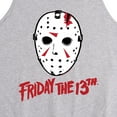 thumbnail image 2 of Friday the 13th - Ski Mask And Logo - Men's Jersey Tank Top, 2 of 4