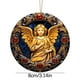 thumbnail image 3 of Adorno Navideño Plano para Árbol de Navidad | Colgante para Casa y Coche | Decoración Navideña Multiusos para Árbol, Chimenea, Puerta, Sala de Estar, Regalo para Recién Nacidos y Bodas, 3 of 5