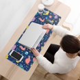 thumbnail image 3 of Long Mouse Pads for Desk,Colorful Dinosaurs Space Pattern Desk Mats on Top Of Desks, Desk Mouse Pad Extra Large with 3mm Non-Slip Base and Stitched Edge for Gaming,Office,Work,Home 31.5"x11.8", 3 of 6