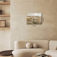 thumbnail image 4 of Framed Jesus Wall Art, Christian Jesus Walking In Field Canvas Wall Decor Painting, Vintage Landscape Scripture Religion Artwork Prints Pictures for Church Prayer Room Living Room 12x16 Inch, 4 of 7