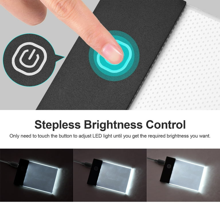 TSV A4 LED Tracing Light Box Tracer Pad Bright Tablet Portable