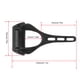 thumbnail image 3 of Extensor De Velocímetro Para Bicicleta, Soporte Extensor Resistente De Fibra De Carbono, Soporte De Lámpara De Velocímetro Duradero, Extensor De Odómetro Para Bicicleta, Para Cergrey Bike Computer Holder, 3 of 8