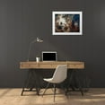 thumbnail image 3 of NASA 18x15 White Modern Wood Framed Museum Art Print Titled - Tarantula Nebula - Compressed Version, 3 of 4