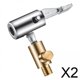 thumbnail image 1 of 2x Adaptador De Manguera Para Inflar Neumáticos De Coche, Adaptador De Bomba Para Coche, Motocicleta Desinflada, 1 of 8