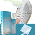 thumbnail image 4 of Iodue Cleaning Agents Shoe Cleaner Shoe Cleaner Conditioner Kit Foamzone Delicate And Rich Foam Easy To Operate Significant Effect Without Hurting The Upper(1xcleaner 1x Towel 1x Brush) 100ml, 4 of 4