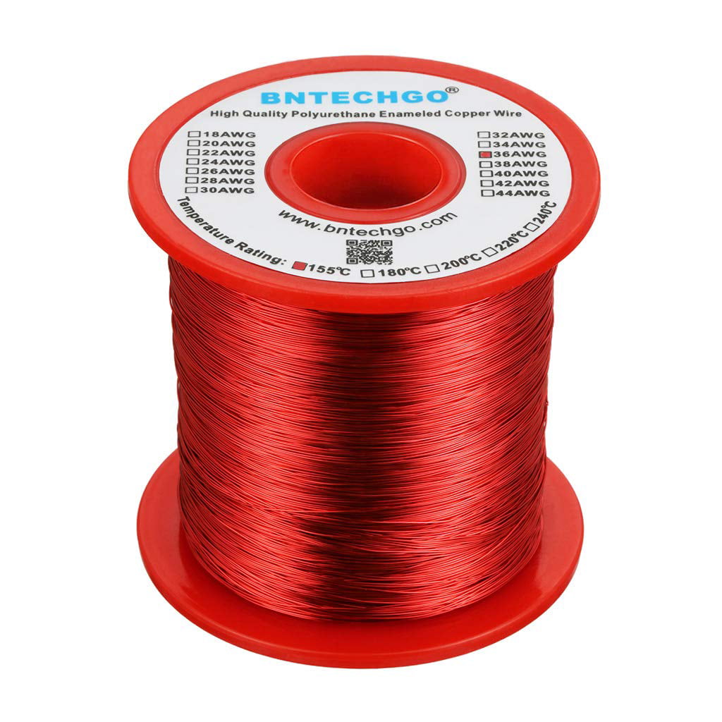 36AWG ENAMELLED COPPER WINDING WIRE MAGNET WIRE COIL WIRE 1KG SPOOL 