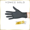 thumbnail image 3 of Venice Gold Sunless Self-Tanning Gloves – 3 Pairs Disposable Nitrile Gloves for Self Tanner Application, Protects Hands & Prevents Stains, 3 of 5
