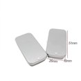 thumbnail image 1 of 51*10*26mm Mini Iron Box Slide Cover Storage Box Wedding Jewelry Pill Cases Portable Tin Boxes Container Cosmetic Home OrganizerChina Gao Jinjia LED, 1 of 2