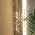 thumbnail image 2 of POINTERTECK Christmas Decor Crystal Light Catcher Prism Snowflake Wind Chime Hanging Christmas Sundrop (B), 2 of 9
