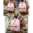 thumbnail image 2 of fastboy Oxford Cloth For Piece Blossom With Pencil Oxford Cloth With Lunchbox Bow Daypack For Primary Backpack 3 Set Floral Case type+2, 2 of 6