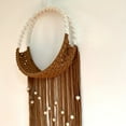 FDGHYTBF Bohemian Handmade Macrame Plant Hanger Wall Hanging 11.8” W X
