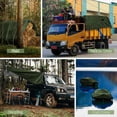 thumbnail image 7 of BN-LINK 9×9 Feet Tarp Cover, Waterproof & Weather Proof Multipurpose Protective Cover with Aluminum Grommets Every 6.5 ft, Heavy Duty Poly Tarp for Camping, Tent, Car, Green, 7 of 7