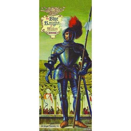 Aurora - 1:8 Scale Model Kit - Blue Knight of Milan