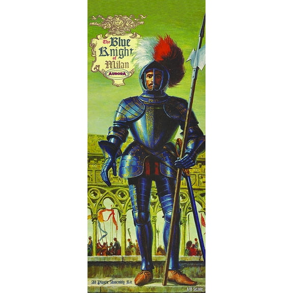 Aurora - 1:8 Scale Model Kit - Blue Knight of Milan