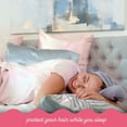 thumbnail image 5 of Turbie Twist Double Sided 2-Pack Satin Pillowcase Set - 1 Pink, 1 Dahlia Blossom, 5 of 7