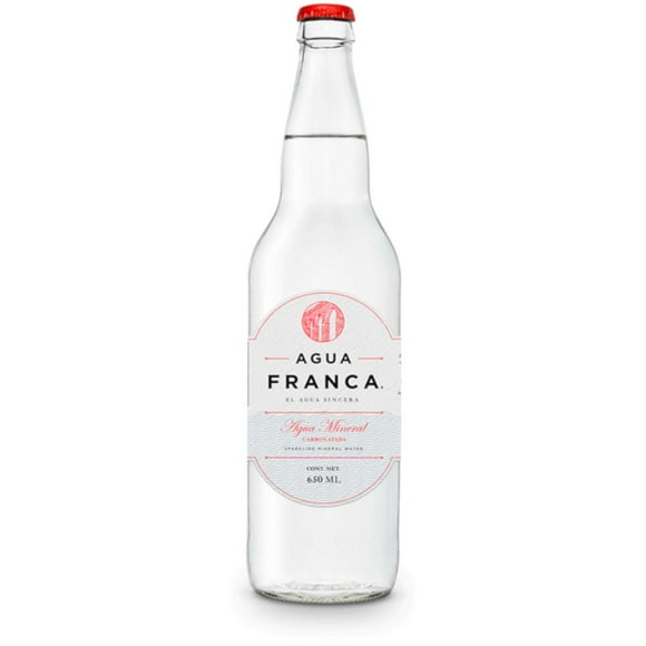 Pack de 12 Agua Franca con Gas 650 ml