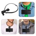 thumbnail image 1 of Raindrops Chest Phone Mount Ergonomic Design ABS Black Video Recording Phone Mount for Riding and Sports 1Pcs, 1 of 8