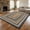 Orange-green, variant on Braided Area Rug 3x5 Entryway Rug Non Slip Washable Small Rugs for Living Room Low Pile Non-Shedding Entrance Mat Rustic Stain Resistant Soft Rugs for Dorm Bedroom Under Table Brown/Orange