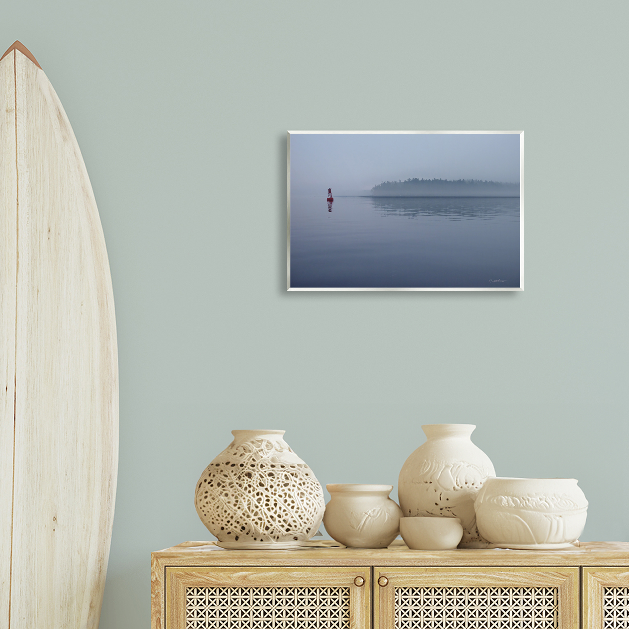 Stupell Industries Penobscot Bay Landscape Landscape Photography Unframed Art Print Wall Art, 19 x 13