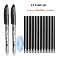 thumbnail image 1 of 23Pcs Colorful Erasable Gel Pen Set 0.5mm For Student Learning Office Supplies, 1 of 6